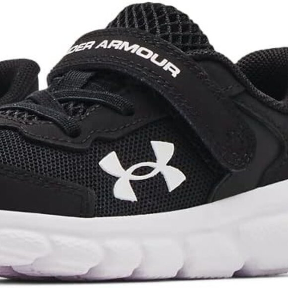 Under Armour Kids' Assert 9 Alternate Closure Sneaker Black Size 11.5 - Picture 10 of 10